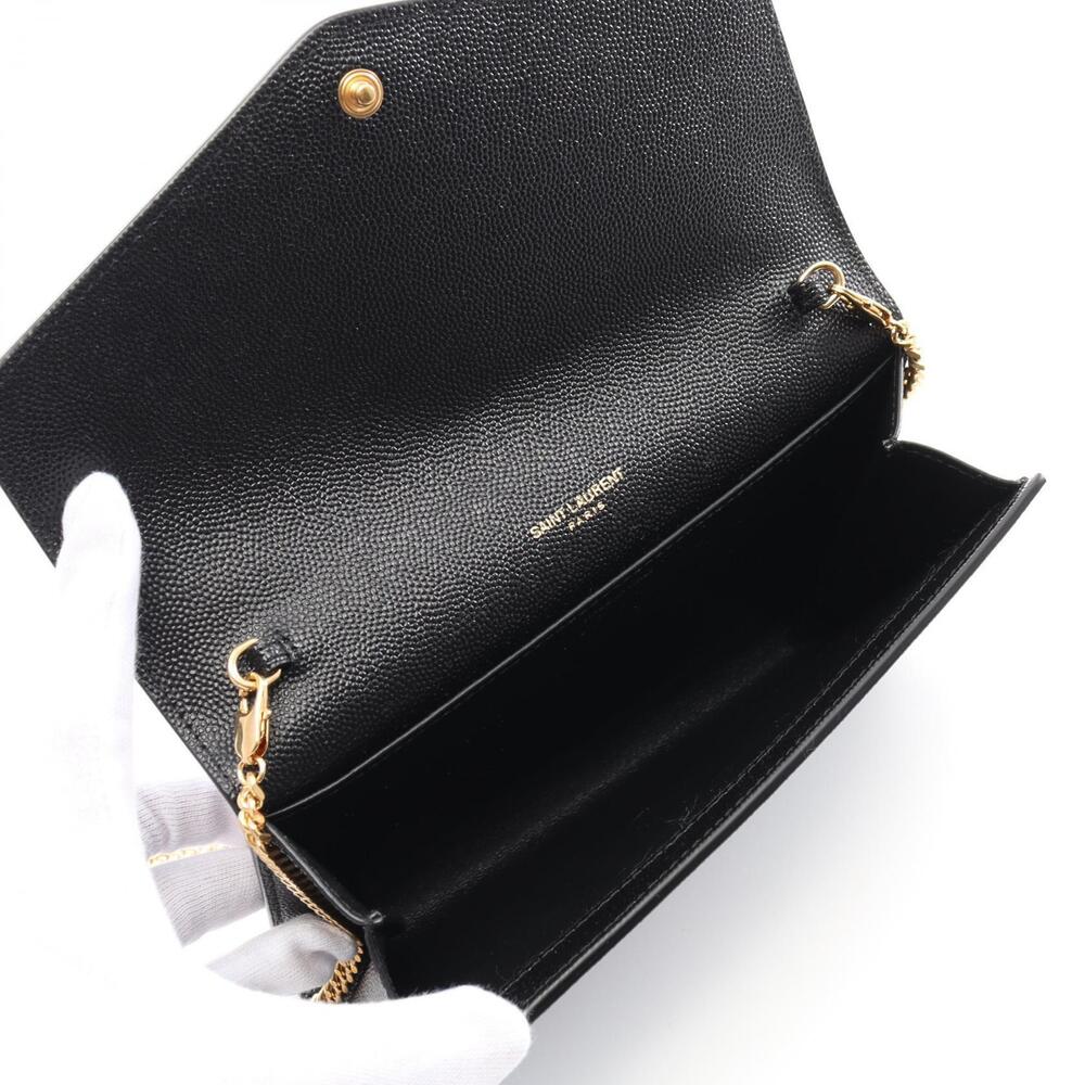 Saint Laurent Uptown Shoulder Bag Leather Black - Picture 3 of 4